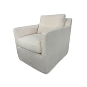 Heston Club Chair - Oyster Linen
