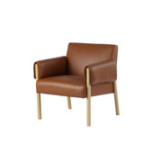 Forest Club Chair - Saddle