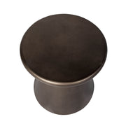 Concrete Mineral Side Table - Bronze