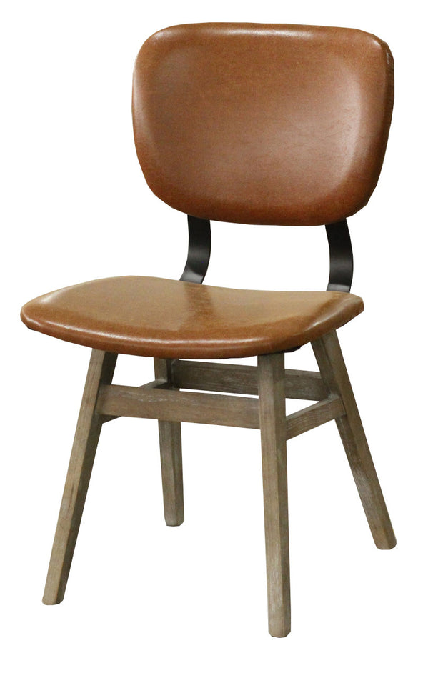 Fraser Dining Chair - Tan Brown (2/Box)