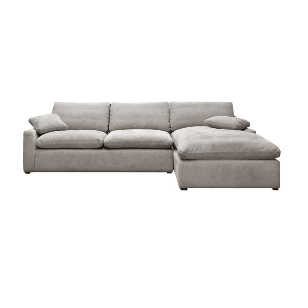 Norma Right Sectional - Oyster