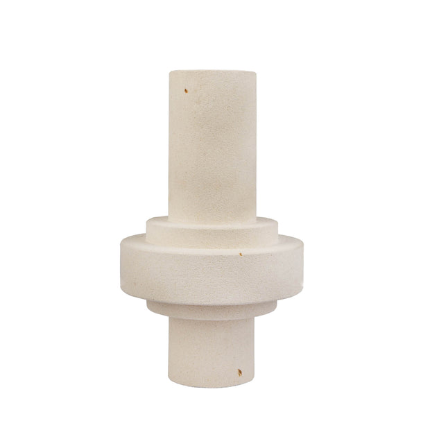 D-Bodhi Cylinder Stone Vase - Medium
