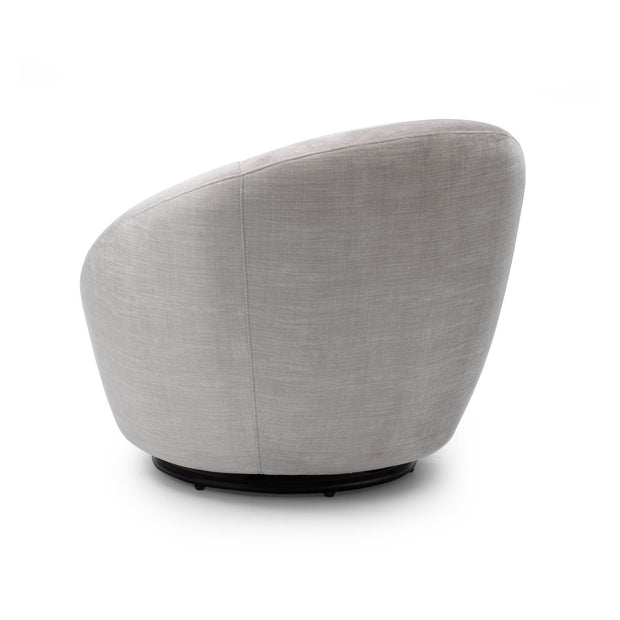 Coco Swivel Club Chair - Light Grey
