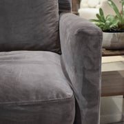 Heston Club Chair - Grey