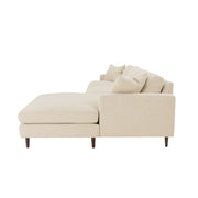 Martha Right Sectional - Beach Alabaster